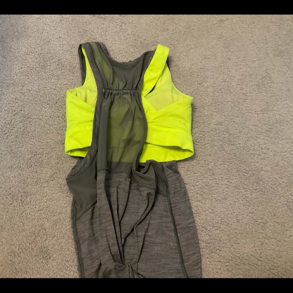 Lululemon tank top with built in sports bra - Picture 2 of 3